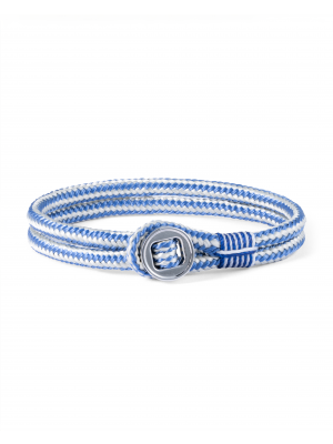 Pig & Hen don dino armband indigo purple | silver