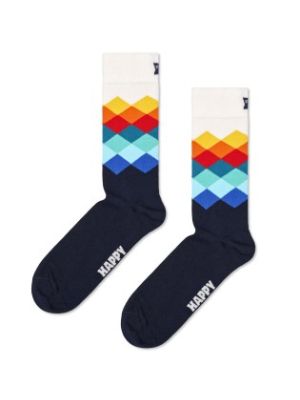 Happy Socks Faded Diamond Sock
