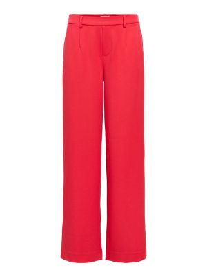 Object objlisa wide pant noos poinsettia