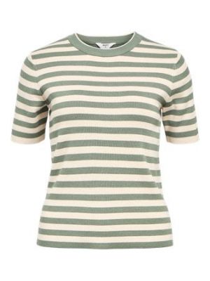 Object objester ss new knit pullover stripe wreath