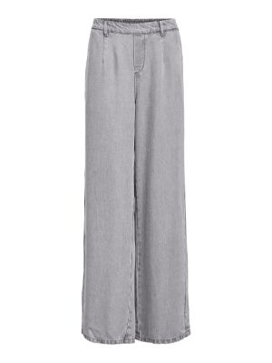 Object objframe lisa wide pant noos light grey den