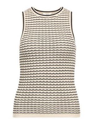 Object objester pattern tank top sandshell