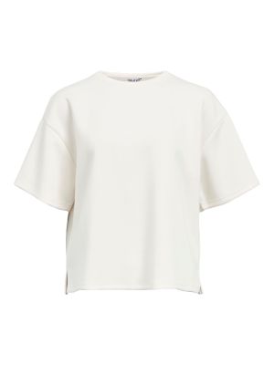 Object objandrea re 2/4 t-shirt noos white sand
