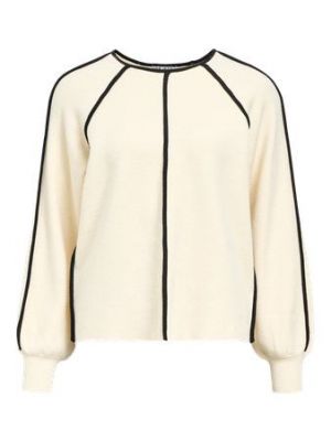 Object objreynard ls contrast pullover sandshell