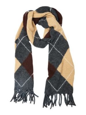 Object objzena knit scarf dark grey melange