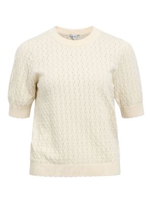 Object objflauny s/s re knit top birch