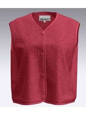 Object objella new waistcoat karanda red