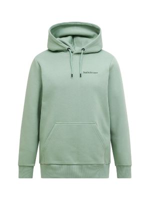 Peak performance ori small logo hoody green valley