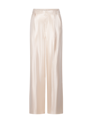 Aaiko Hailey shine vis trousers vanilla ice