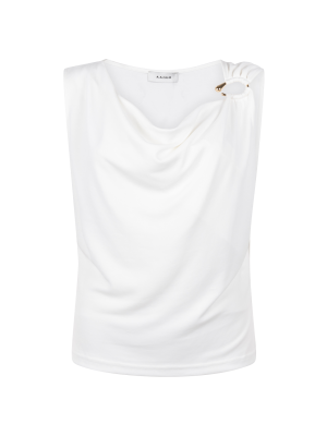 Aaiko Jutka mod top les blancs