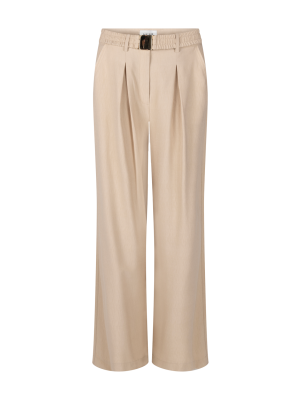 Aaiko Lotty fringed ray trousers sand