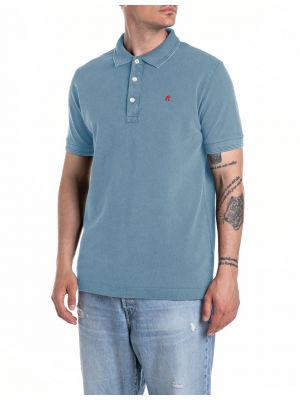 Replay m3011 22696m polo steel blue