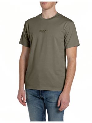 Replay t-shirt m3347 2660 groen