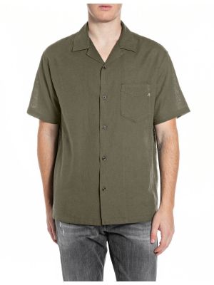 Replay shirt m4157 85476 bruin