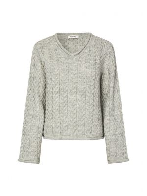 Modstrom kurtisMD v-neck grey melange
