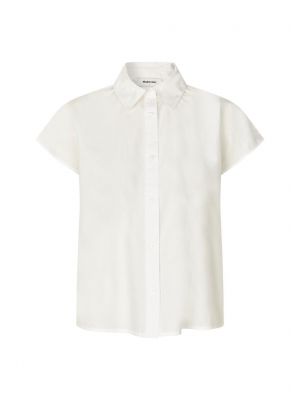 Modstrom Nanikamd SS shirt Soft White