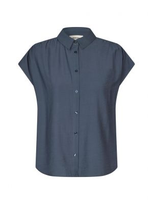 Modstrom Nickimd SS shirt Ombre blue