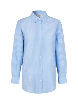 Modstrom viggemd stripe shirt blue en white