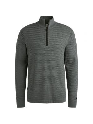 Cast Iron Half zip collar ecovero Stormy Weather