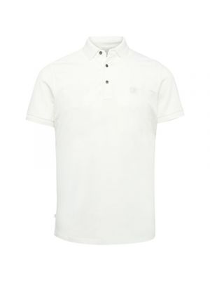 Cast Iron polo organic cotton pique snow white