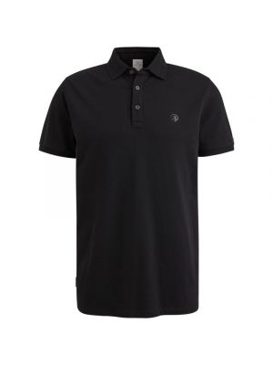 Cast Iron s/s polo fine pique essential black