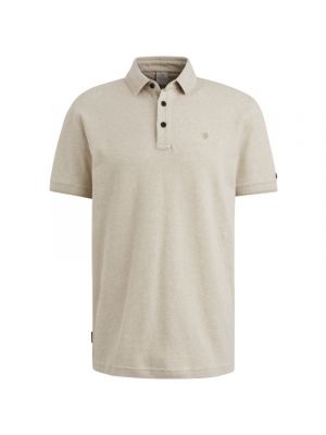 Cast iron s/s polo popcorn jersey melange