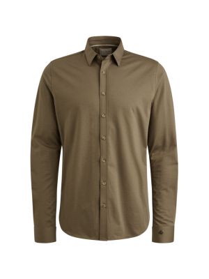 Cast Iron LONG SLEEVE SHIRT Twill Jersey 2 t Brind