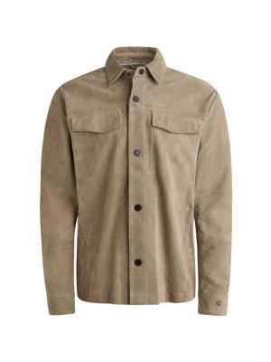 Cast Iron Long Sleeve Shirt Suede Crockery