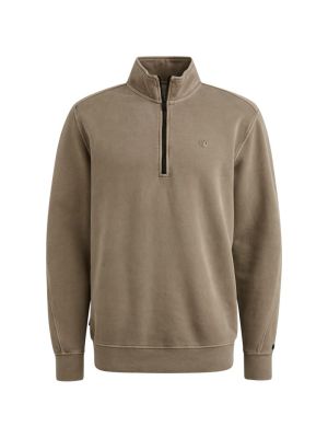 Cast Iron Half zip collar regular fit peache Brind