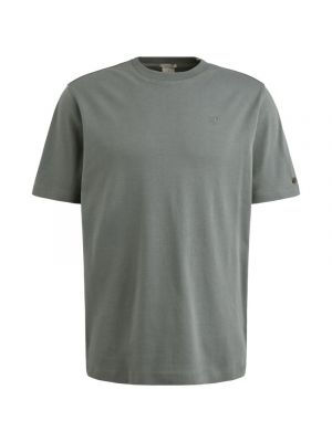 Cast Iron Short sleeve r-neck regular fit in Storm