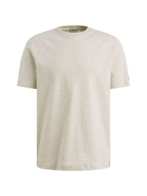 Cast Iron Short sleeve r-neck regular fit in Natur