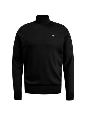PME Legend turtleneck cotton elliteknit black onyx