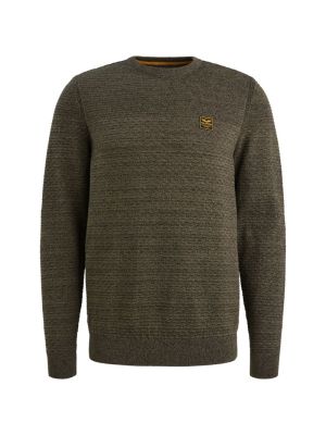 PME-Legend R-neck cotton mouline Dusky Green