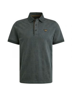 Pme legend ss polo fine pique aop dark slate