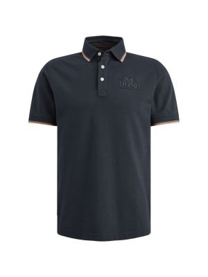 PME-Legend Short sleeve polo stretch pique Carbon