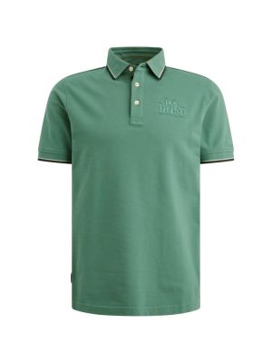 PME-Legend Short sleeve polo stretch pique Deep Se