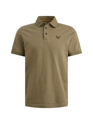 PME-Legend Short sleeve polo jersey jacquard Dusky