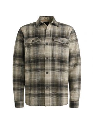 PME-Legend LONG SLEEVE SHIRT Brushed Grindle Senec