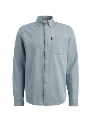 PME-Legend LONG SLEEVE SHIRT Light Weight Ble Blea