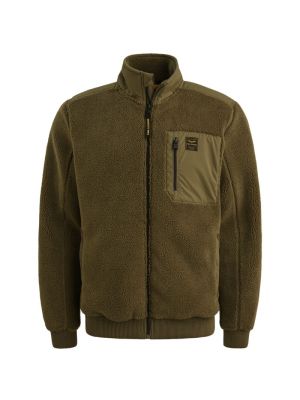 PME-Legend Zip jacket sherpa Dusky Green