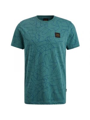PME legend r-neck slub jersey aop north atlantic