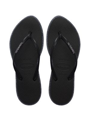 Havaianas Slim Point Glitter Black/Black