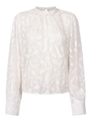 Aaiko quinty embrodery top les blancs