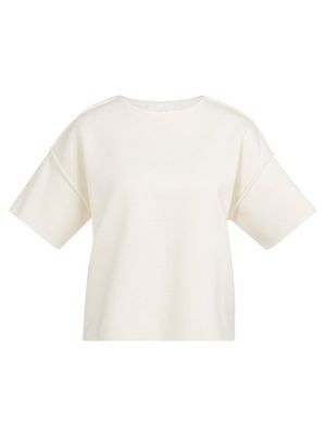 YAYA Sweater met korte mouwen ecru