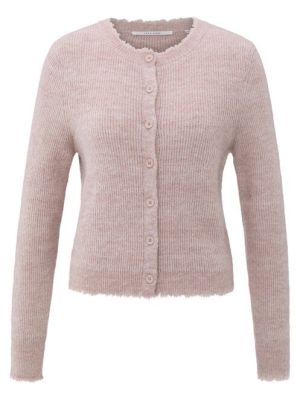 YAYA Vest met subtiele boorddetails shadow gray pi