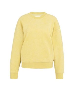 YAYA Sweater van stevige stof dried moss green