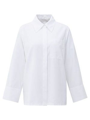 YAYA Blouse met brede manchetten pure white