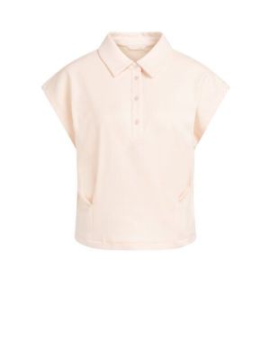 YAYA Jersey blouse with darts creme de peche orang