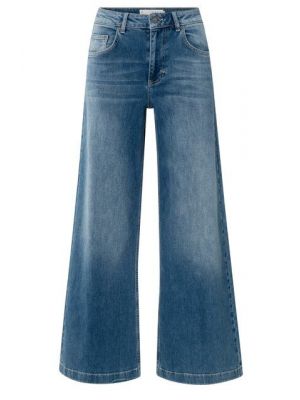 YAYA Jeans met wijde pijpen (L32) blue denim