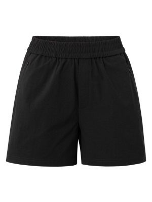 YAYA Woven shorts washed black
